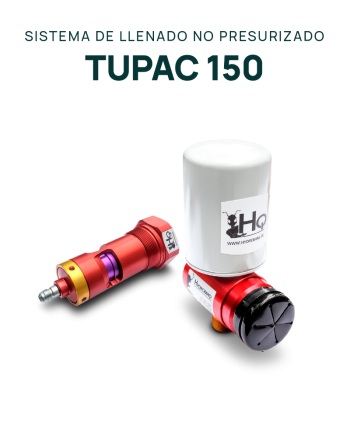 Sistema de llenado sin presión, TUPAC 150